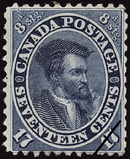 Jacques Cartier 1859 - Timbre du Canada