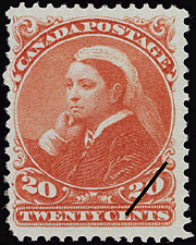 Reine Victoria 1893 - Timbre du Canada