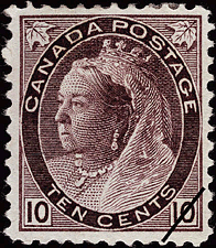 Reine Victoria  1898 - Timbre du Canada