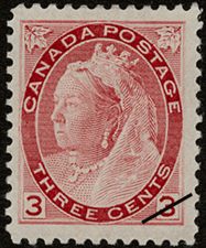 Reine Victoria 1898 - Timbre du Canada