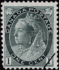 Reine Victoria  1898 - Timbre du Canada