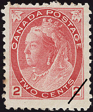 Reine Victoria  1899 - Timbre du Canada