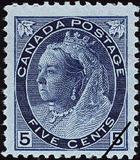 Reine Victoria  1899 - Timbre du Canada