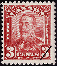 Roi Georges V 1928 - Timbre du Canada