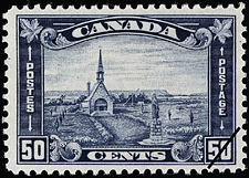 Grand Pré 1930 - Timbre du Canada
