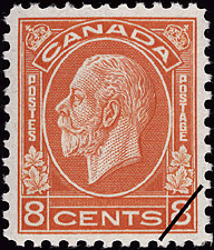 Roi Georges V 1932 - Timbre du Canada