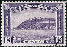 Citadelle de Québec 1932 - Timbre du Canada
