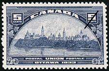 Union postale 1933 - Timbre du Canada