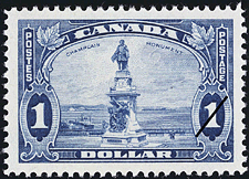 Monument Champlain  1935 - Timbre du Canada