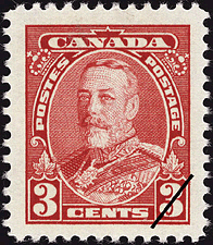 Roi Georges V 1935 - Timbre du Canada