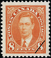 Roi Georges VI 1937 - Timbre du Canada