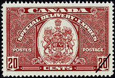 Livraison spéciale 1938 - Timbre du Canada