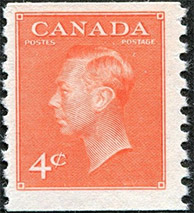 Roi Georges VI 1951 - Timbre du Canada