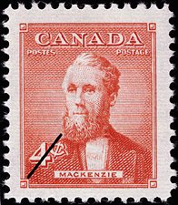 Mackenzie 1952 - Timbre du Canada