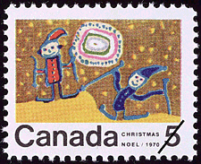 Ski 1970 - Timbre du Canada