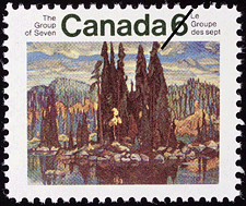Le Groupe des Sept 1970 - Timbre du Canada