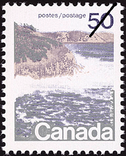 Rivages canadiens 1972 - Timbre du Canada