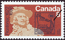 Frontenac, 1622-1698 1972 - Timbre du Canada