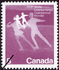 Championnat mondial, 1972 1972 - Timbre du Canada