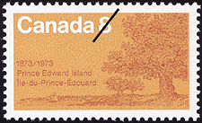 Île-du-Prince-Édouard, 1873-1973 1973 - Timbre du Canada