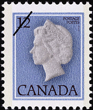 Reine Elizabeth II 1977 - Timbre du Canada