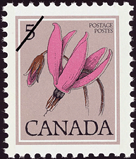 Gyroselle d'Henderson, Dodecatheon hendersonii 1977 - Timbre du Canada