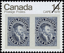 10d Jacques Cartier 1978 - Timbre du Canada