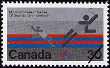 Badminton 1978 - Timbre du Canada