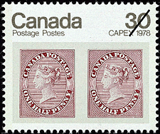 ½d Reine Victoria 1978 - Timbre du Canada