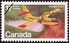 Canadair CL-215 1979 - Timbre du Canada