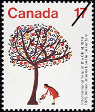 Année internationale de l'enfant, 1979, L'Arbre de vie 1979 - Timbre du Canada