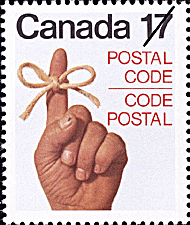 Main d'homme 1979 - Timbre du Canada