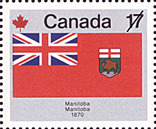 Manitoba, 1870 1979 - Timbre du Canada