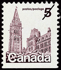 Édifices du Parlement 1979 - Timbre du Canada