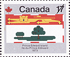 Île-du-Prince-Édouard, 1873 1979 - Timbre du Canada