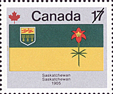 Saskatchewan, 1905 1979 - Timbre du Canada