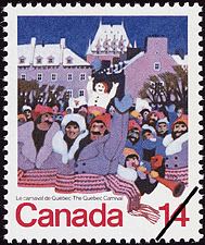 Le carnaval de Québec 1979 - Timbre du Canada