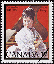 Emma Albani, 1847-1930  1980 - Timbre du Canada