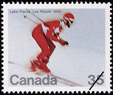 Lac Placid, 1980, Jeux olympiques d'hiver 1980 - Timbre du Canada