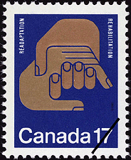 Réadaptation 1980 - Timbre du Canada