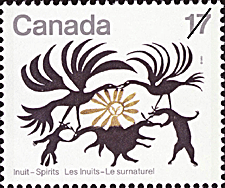 Retour du soleil 1980 - Timbre du Canada