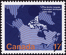 L'archipel Arctique, 1880-1980 1980 - Timbre du Canada