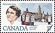 Idola Saint-Jean 1981 - Timbre du Canada