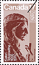 Kateri Tekakwitha, 1656-1680 1981 - Timbre du Canada