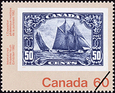 Bluenose, 1929 1982 - Timbre du Canada