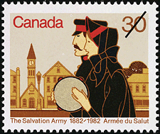 Armée du Salut, 1882-1982 1982 - Timbre du Canada