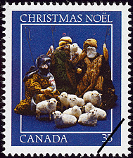 Les bergers 1982 - Timbre du Canada