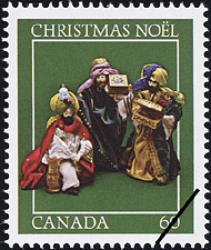 Les Rois mages 1982 - Timbre du Canada