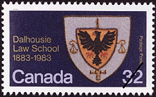 Dalhousie Law School, 1883-1983 1983 - Timbre du Canada