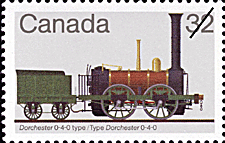 Type Dorchester 0-4-0 1983 - Timbre du Canada